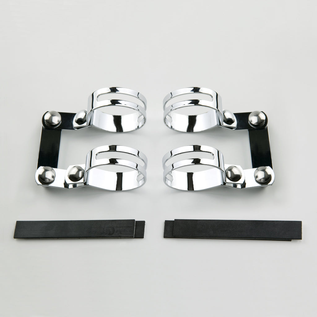 Windscreen Mount Kit Chrome Hon