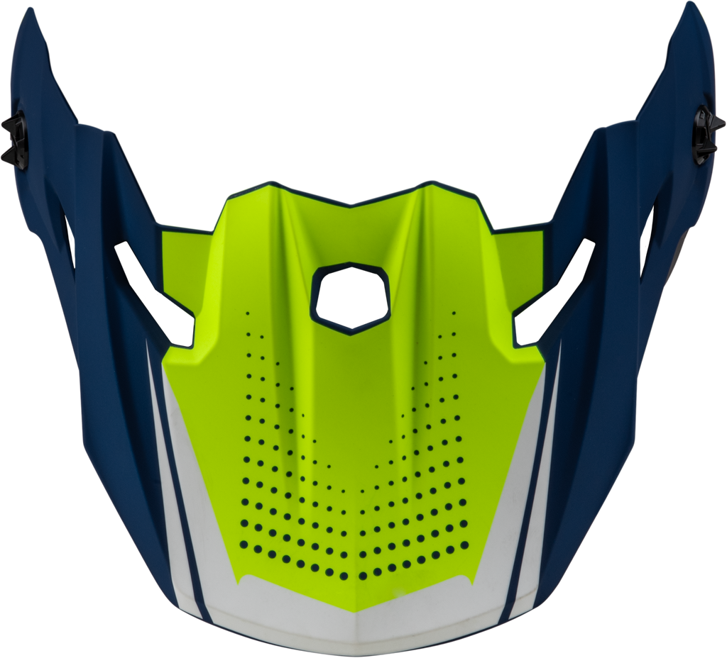 Mx 96 502 Visor W/Screws Matte Blue/Green