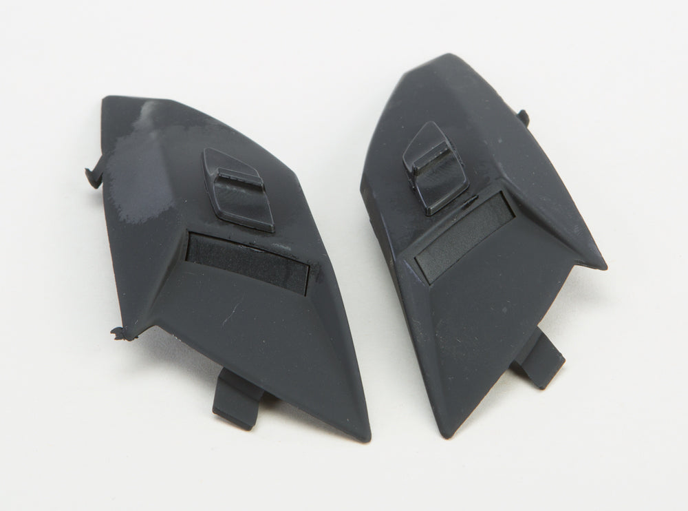 Top Front Vents Left/Right Matte Black Of 77