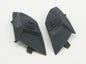 Top Front Vents Left/Right Matte Black Of 77