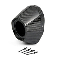 Load image into Gallery viewer, Carbon End Cap 3.5" Hole 1 3/4 Ti5/Ti6 Cap/Rivets