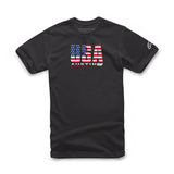 alpine star Circuits Tee Black/Usa Xl 482-71034X