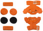 K1 Knee Brace Pad Set Orange Yl (Left)
