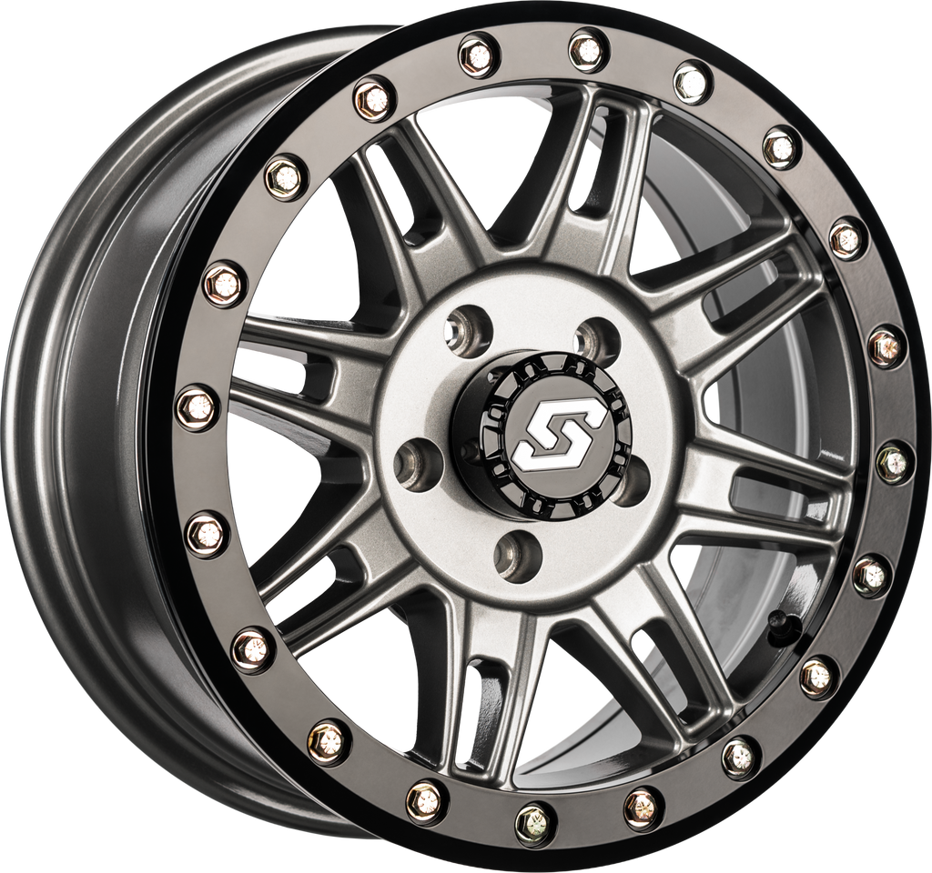 Clutch Bdlk Wheel 14x7 4/137 +10mm Gunmetal/Blk