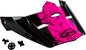 Visor W/Screws Dominant Mx 46y Black/Pink/White Ys Yl