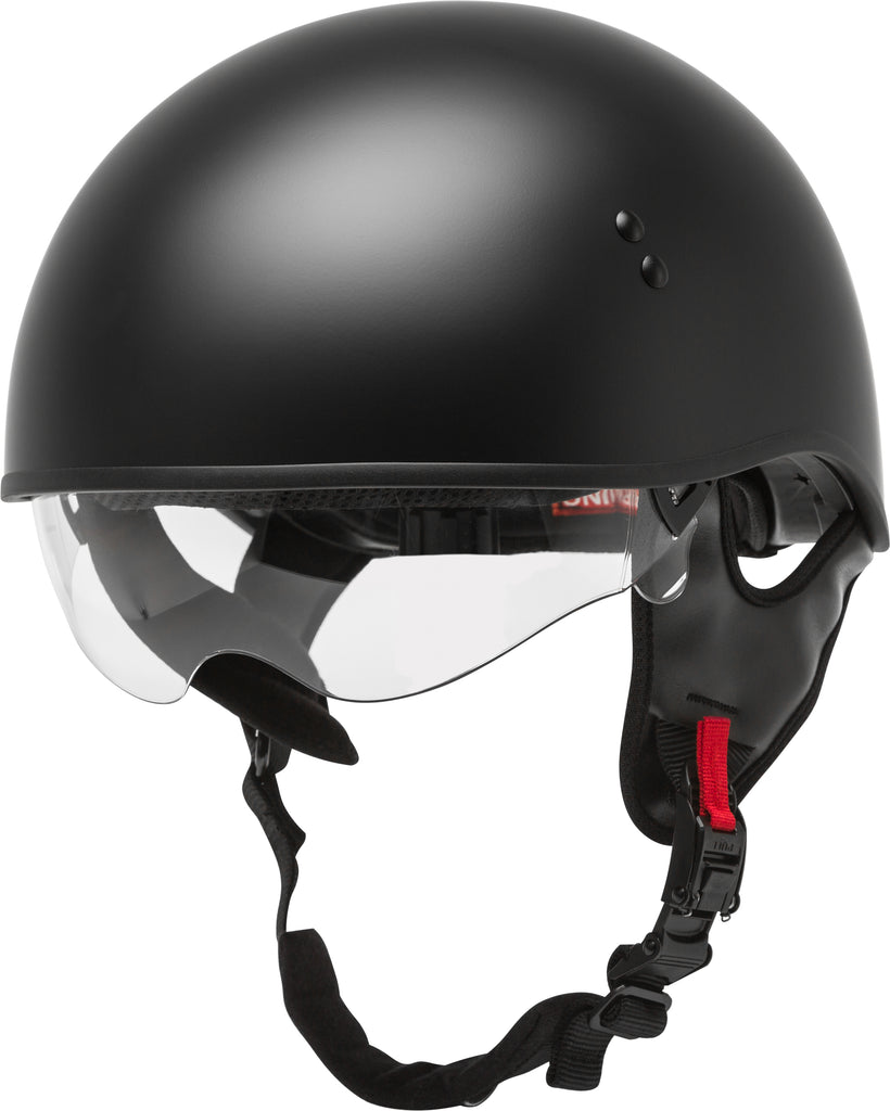 Hh 65 Half Helmet Naked Matte Black 2x