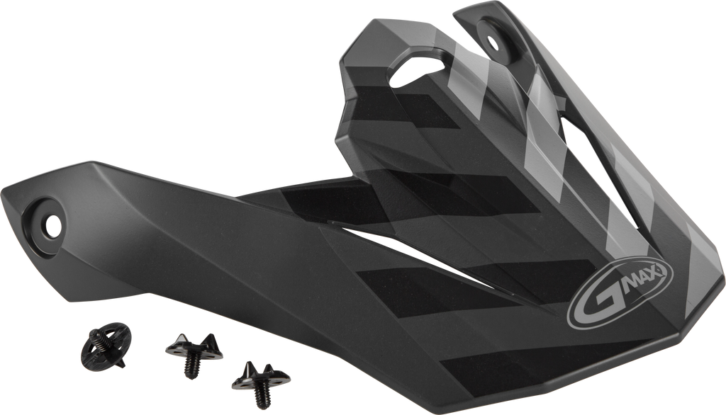 Visor W/Screws Fame Mx 86 Matte Dark Grey/Black