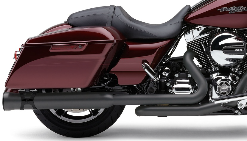 Powerport Dual Headpipes Black Flh/Flt 09 17