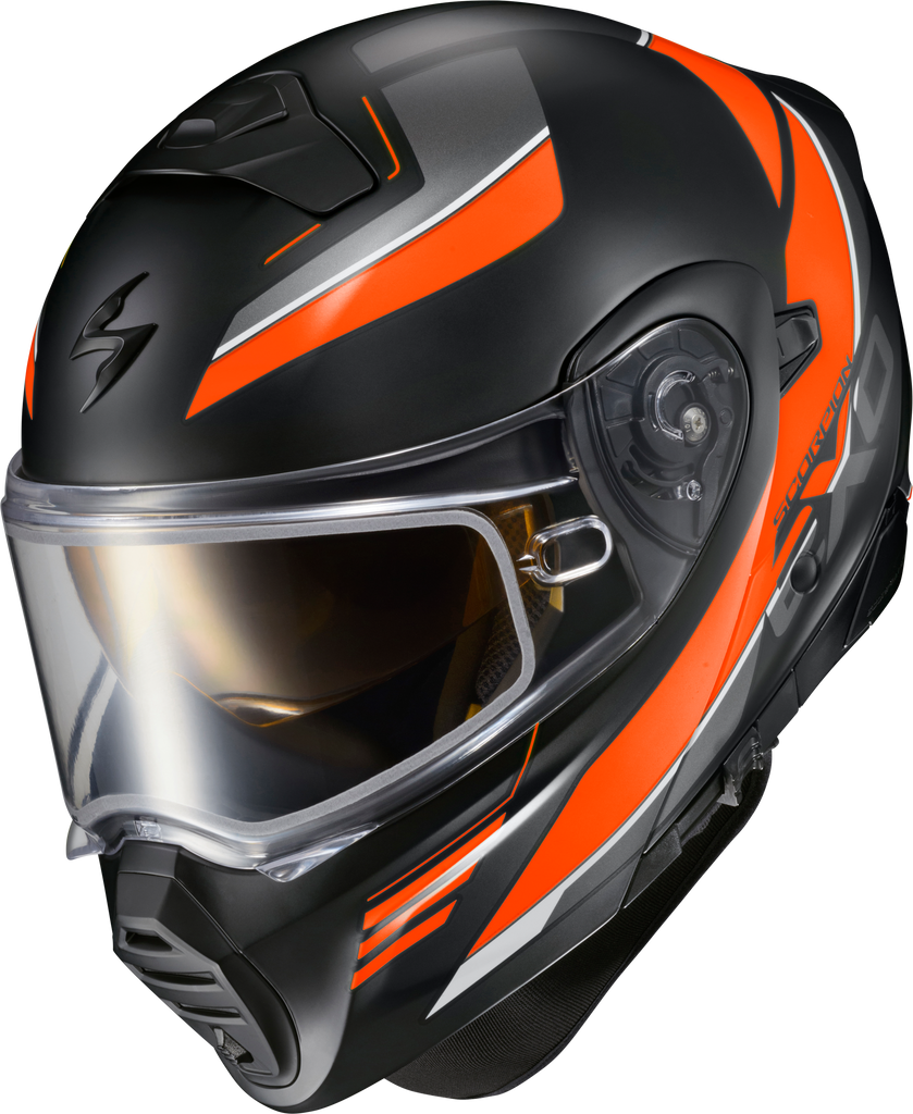 Exo Gt930 Cold Weather Helmet Modulus Orange 2x (Electric)