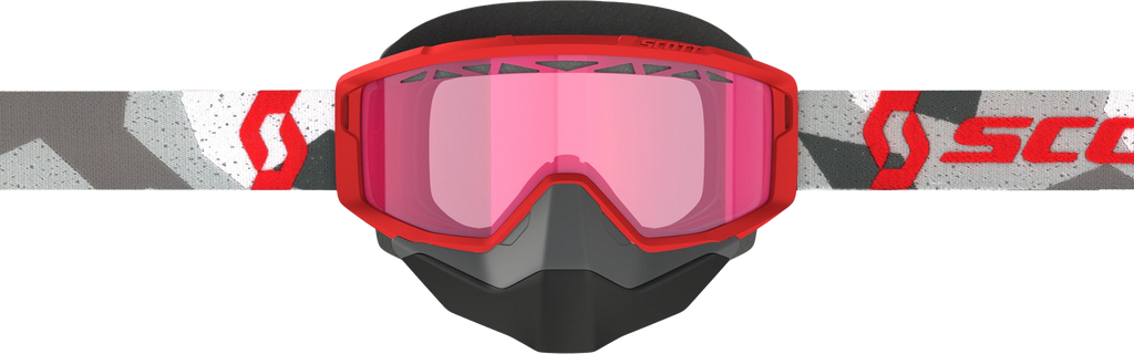 Primal Snow Cross Goggle Camo White/Red Rose Tint
