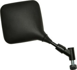 EMGO right side motorcycle mirror for Suzuki, featuring a durable black housing and adjustable arm for clear rearview visibility.