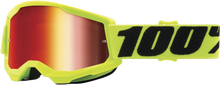 Load image into Gallery viewer, Strata 2 Junior Goggle Fluo Yellow Mirror Red Lens