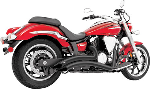 Exhaust Radius Black Honda Vtx1300c/R/S