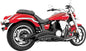 Exhaust Radius Black Honda Vtx1300c/R/S