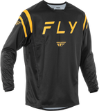 Fly Racing Kinetic Center Jersey Black/Gold Md 378-520M