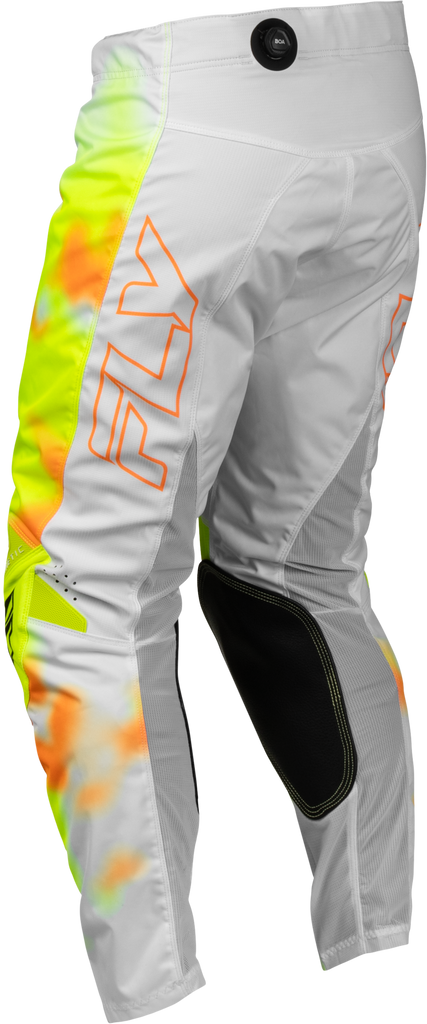 Kinetic Blur Pants White/Hi Vis/Orange Sz 42