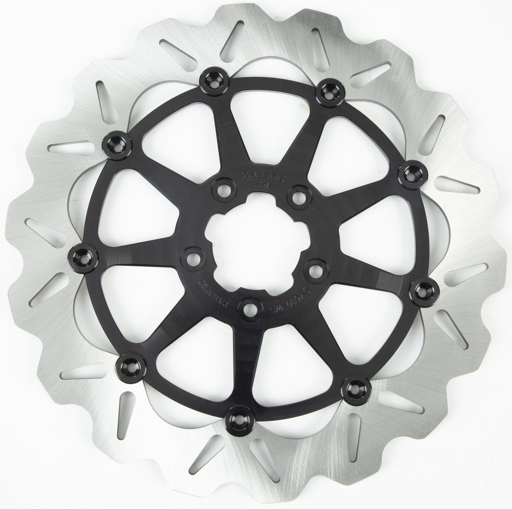 Rotor 12.5" Floating Wave Fr Black
