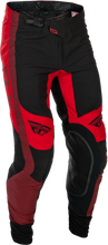 Load image into Gallery viewer, Youth Lite Pants Black/Red Sz 26