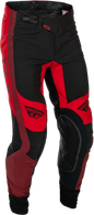 Youth Lite Pants Black/Red Sz 26