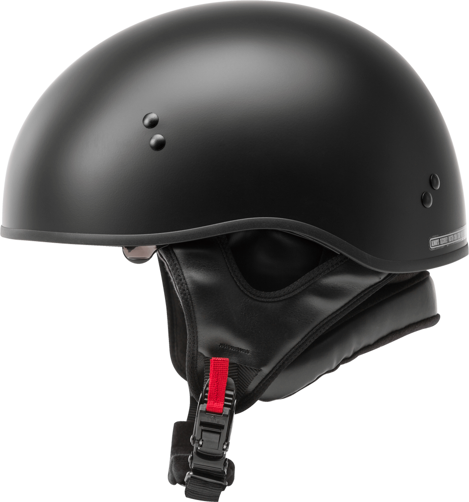 Hh 65 Half Helmet Naked Matte Black Xl