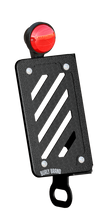 Load image into Gallery viewer, Slash Cur Lic Plt Kit Vert Black
