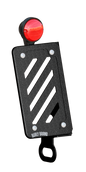 Slash Cur Lic Plt Kit Vert Black