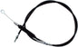 Black Vinyl Clutch Lw Cable