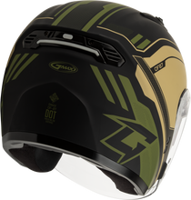 Load image into Gallery viewer, Of 87 Duke Helmet W/Led Light Matte Blk/Green Xl