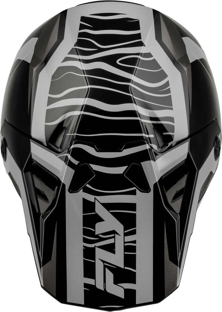 Youth Formula Cp Charge Helmet Black/Grey/Light Grey Yl