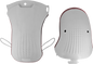 Kx 3.0 Ce2 Impact Guard Set (Rt) White Xs/Sm