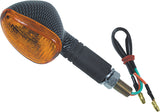 Fire Power Oval Marker Light Rear Carbon 60-1352
