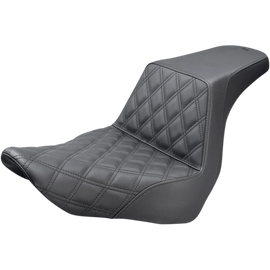 SADDLEMEN STEP UP FRONT L/S SEAT BLACK HARLEY SOFTAIL M8 FXLRS/FLSB 18-25 - The Speed Shop Canada