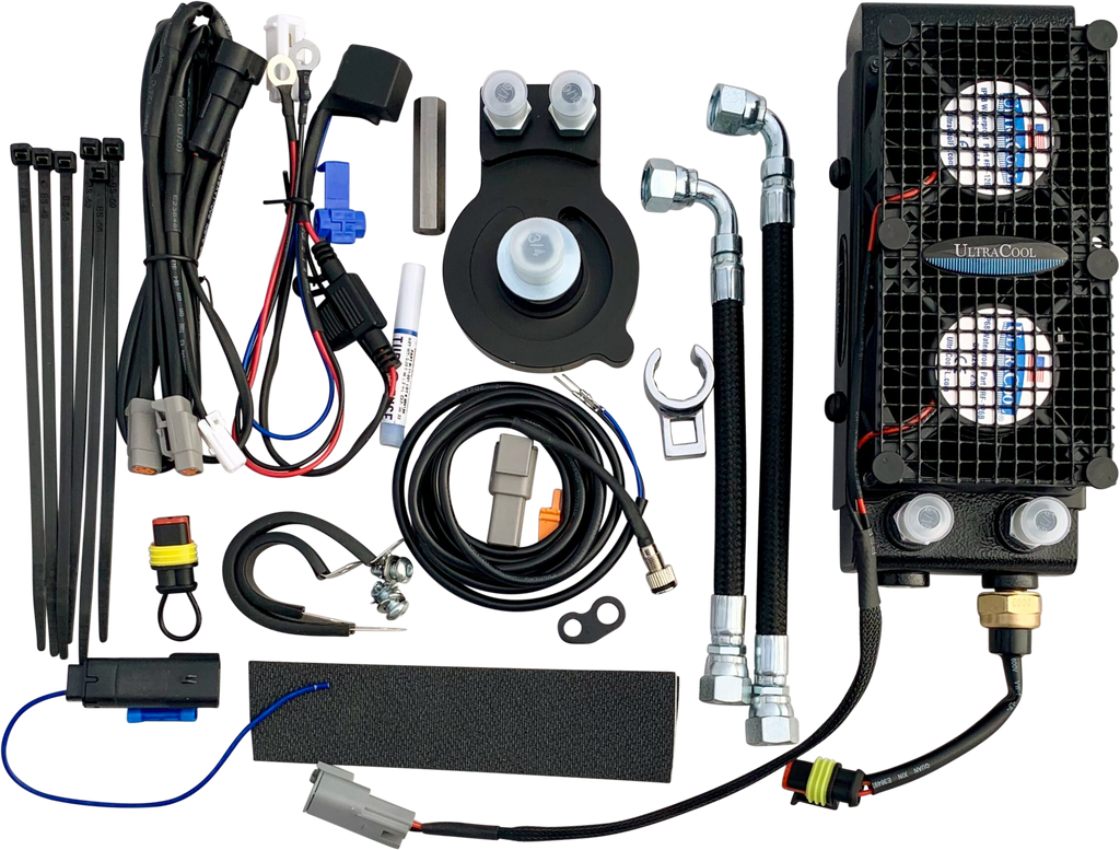 Oil Cooler M8 Touring `17 23 (Chopped Guard)