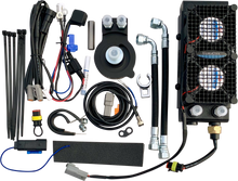 Load image into Gallery viewer, Oil Cooler M8 Touring `17 23 (Chopped Guard)