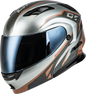 Md 01 Volta Helmet Grey/Black/Copper Metallic Xl
