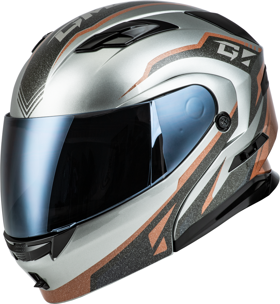 Md 01 Volta Helmet Grey/Black/Copper Metallic 2x
