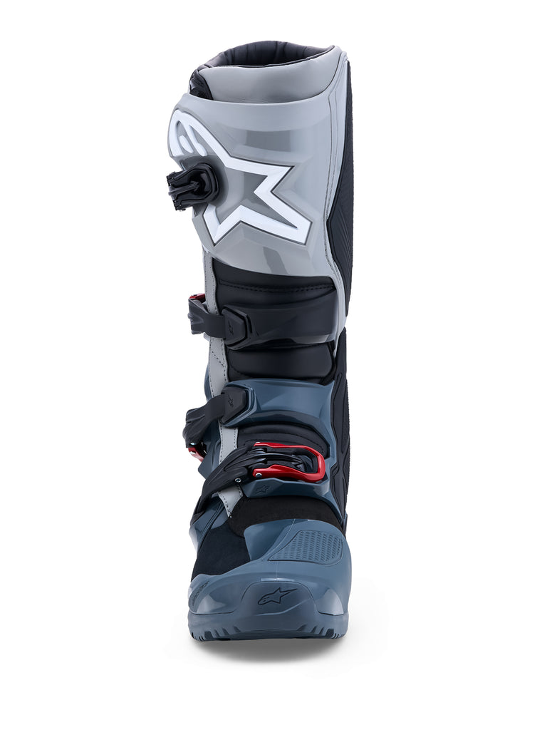 Tech 7 Enduro Drystar Boots Drk Gry/Mid Gry/Br Red 12