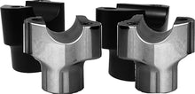 Load image into Gallery viewer, Chubby Risers 1.5" Straight Black