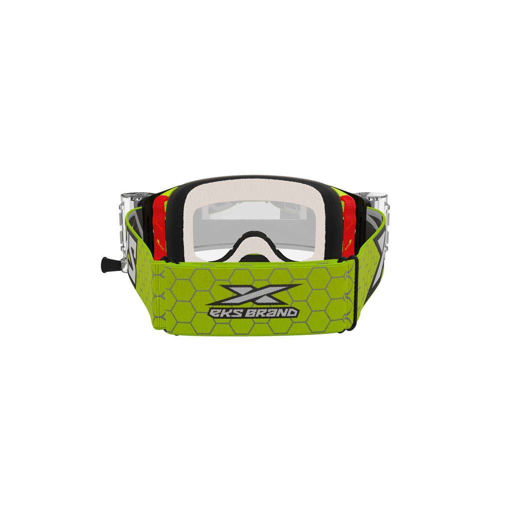 Lucid Goggle Race Pack Yellow Zip Off Clear