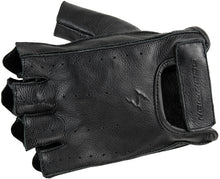 Load image into Gallery viewer, Half Cut Gloves Black Sm