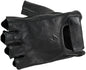 Half Cut Gloves Black Md