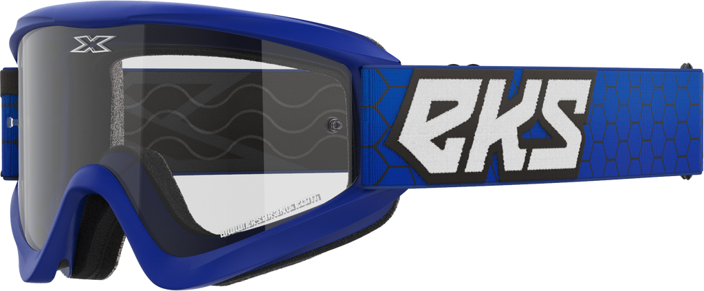 Flat Out Clear Goggle Royal Blue Clear