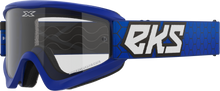 Load image into Gallery viewer, Flat Out Clear Goggle Royal Blue Clear