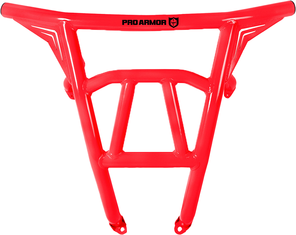 Rear Sport Bumper Red Pol