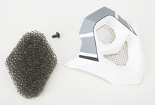 Load image into Gallery viewer, Mouth Vent Step Matte Silver/White Mx 86
