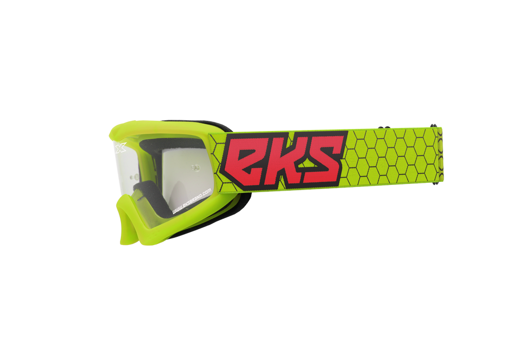 Xgrom Youth Goggle Flo Ylw/Black/Fire Red Clear