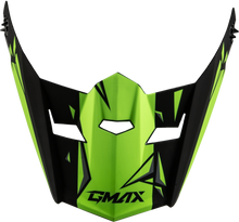 Load image into Gallery viewer, Youth Mx 46y Unstable Visor Matte Black/Green Ys Yl