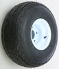 Trailer Tire And Wheel Assembly White