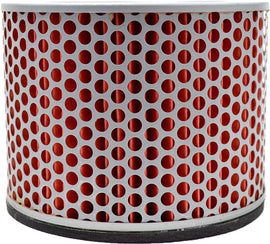 EMGO air filter for motorcycle or vehicle, showing the clean rectangular filter element with black frame design.