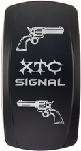 Load image into Gallery viewer, Dash Switch Rocker Face Turn Signal Vertical Xtc